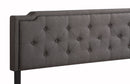 Button Tufted Bed Charming For Cozy Spaces by Unique Piece Furniture