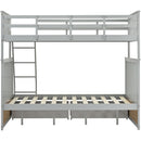 Bunk Bed With Ladder, And Safety Guard Rails by HouseOfZazla