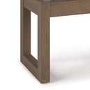 Milltown - Upholstered Ottoman Bench by Unique Piece Furniture