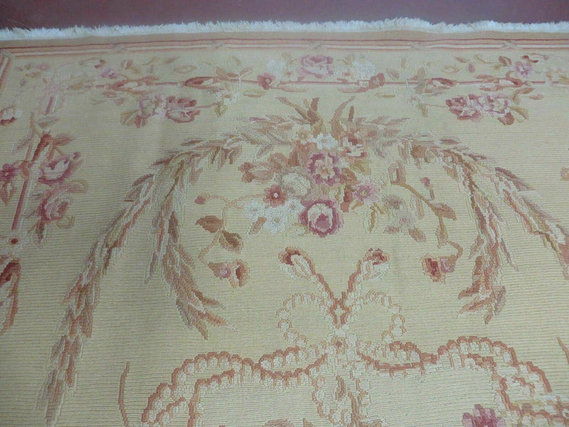 5' X 8' Vintage Turkish Kilim Handmade Flat Soumak Weave Wool Rug Veg Dye Nice