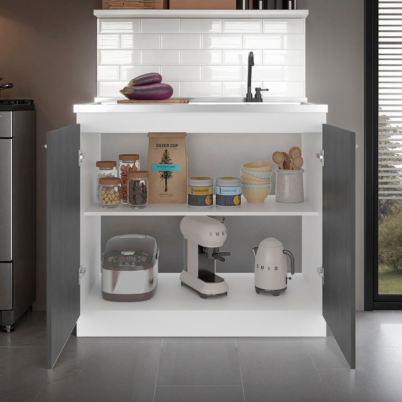 Salento Freestanding Sink, Double Door Cabinet, photo 7 of 9