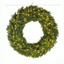 48in Pre-Lit Norwegian Spruce Christmas Wreath