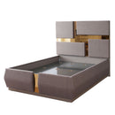 Lorenzo - Queen Size Tufted Upholstered Bed - Gray
