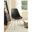 Padded Dining Chair (Set of 2) - Black by HouseOfZazla
