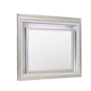 Cross - Glam Mirror With LED - Champagne