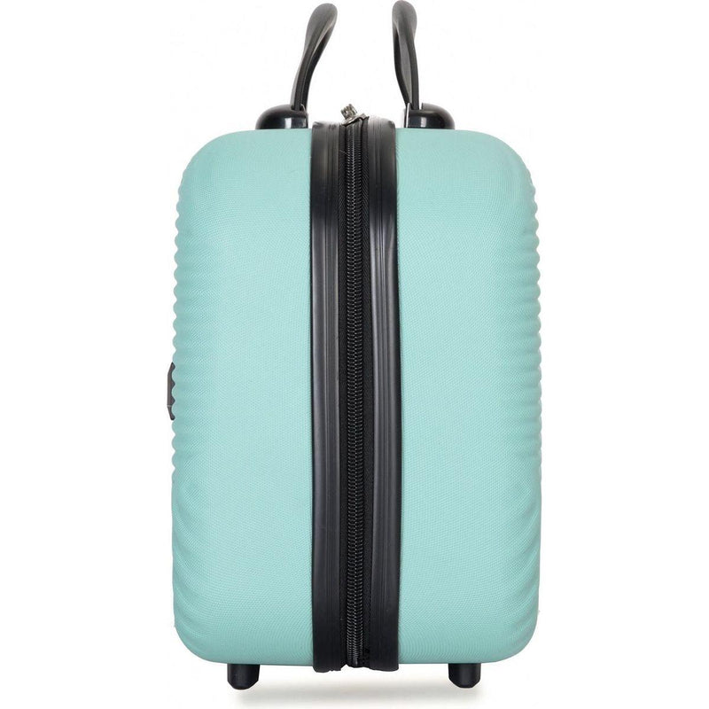2Piece Luggage Sets ABS Lightweight Suitcase, Spinner Wheels, (20/14) LIGHT BLUE