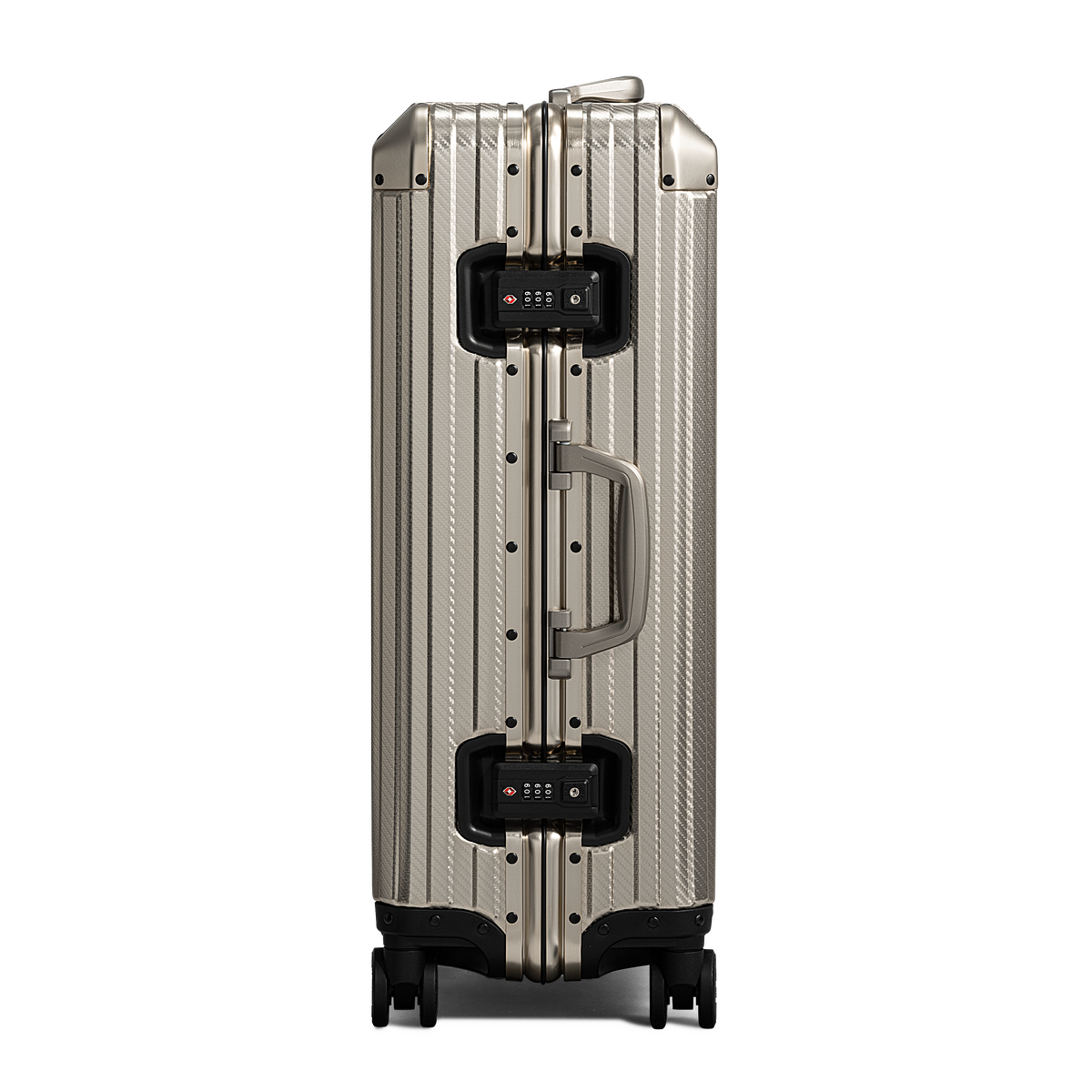 TREVA Aluminum Suitcase Champagne, photo 7 of 14