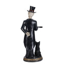 Halloween Skeleton Butler Floor Statue