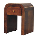 Mini Darcy - Nightstand With Curved Edges by HouseOfZazla