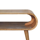 Solid Wood Open Coffee Table by HouseOfZazla