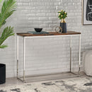 Console Table - Brown / Silver by HouseOfZazla