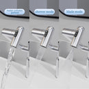 Bathroom Sink Faucet With Spray Function And Temperature Display, Anti Skid Switch, 360 Degree Rotary by HouseOfZazla