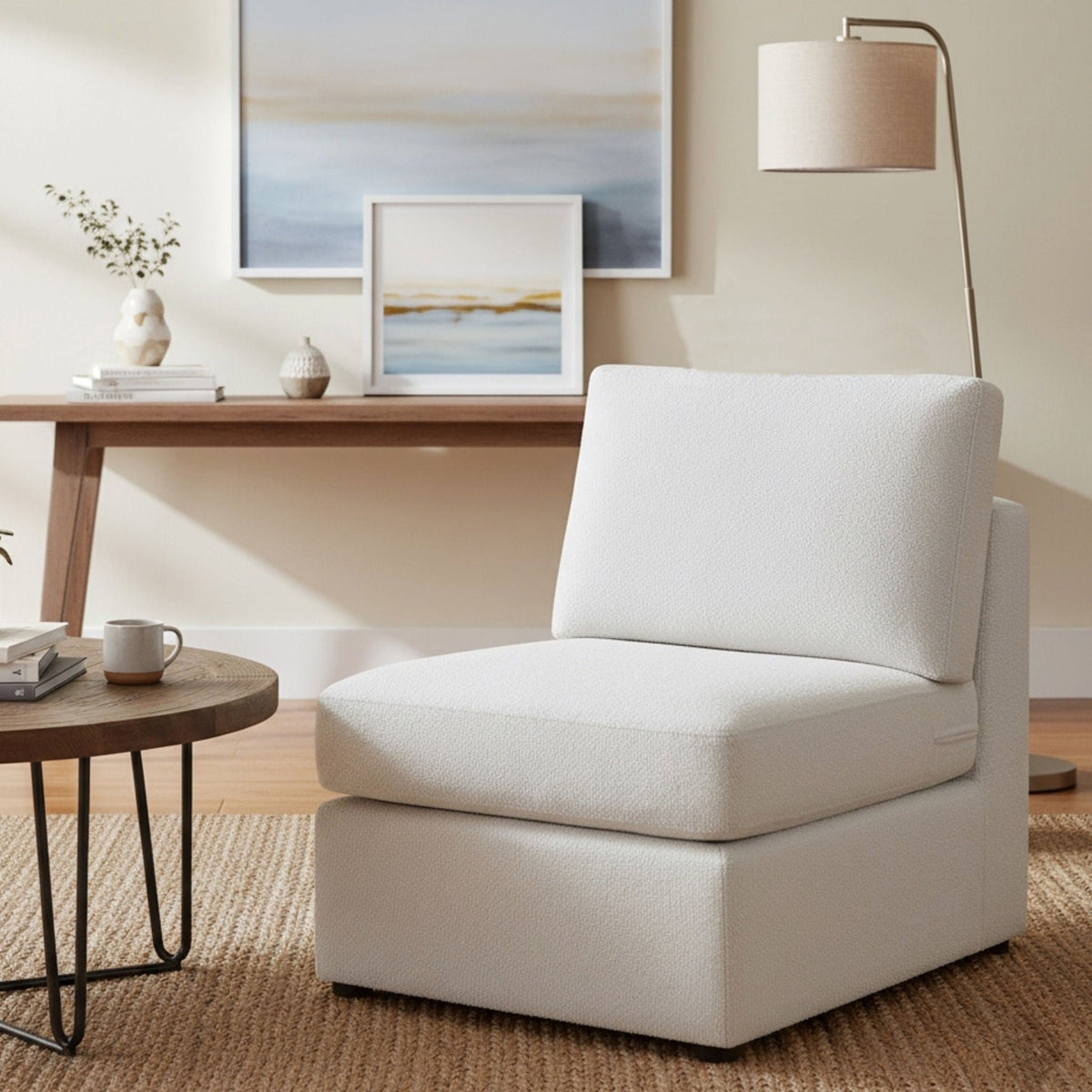 Chauncy - Armless Slipper Chair, photo 3 of 17