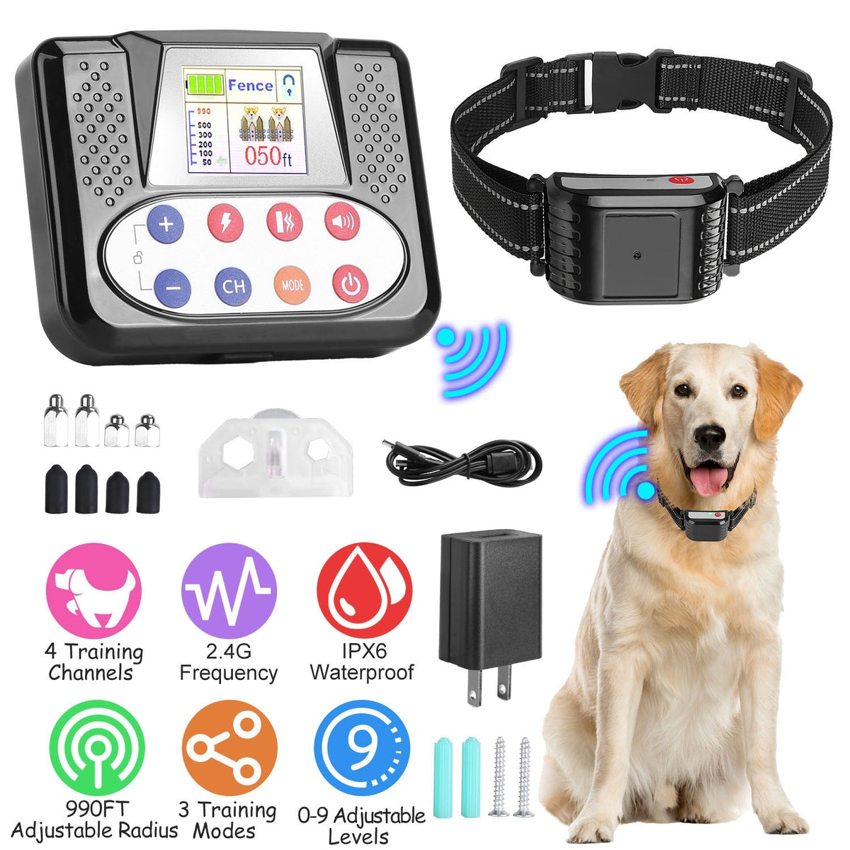 GBruno 990FT Range Dog Wireless Fence, photo 4 of 6