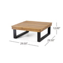 Sebastian Corner Chair + Coffee Table