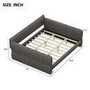 Upholstered Platform Bed With USB Charging by HouseOfZazla