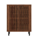 6 Tier Shoe Cabinet With Louvered Doors by HouseOfZazla