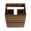 Modern Freestanding Bathroom Vanity Cabinet With Double Drawer