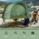 Cot Elevated Compact Tent Set with External Cover-Green by LJGDeals