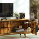 Bosk Wood Fluted TV Stand by Megsu