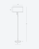 Carter Floor Lamp by Brightech