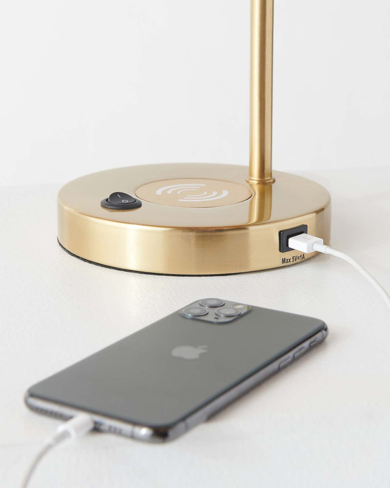 Elizabeth USB Table Lamp, photo 5 of 7