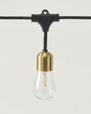 Glow Solar Hanging String Lights