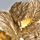 Gold Leaf Handmade Wall Sconce