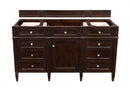 James Martin Brittany 60" Single Bathroom Vanity, Burnished Mahogany