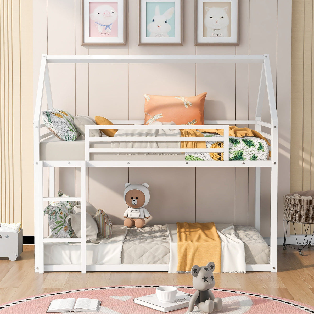 House Bunk Bed With Built In Ladder, photo 3 of 26