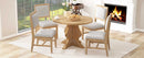 TREXM Farmhouse 5-Piece Dining Table Set
