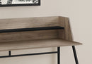 Computer Desk for Home Office Laptop with Storage Shelves, Contemporary & Modern by HouseOfZazla