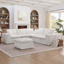 Sectional Sofa With Moveable Ottoman by HouseOfZazla