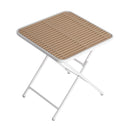 4 Piece Set Of Modern Designed Single Chairs With Folding Square Table by HouseOfZazla