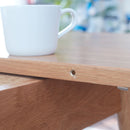 Round Corner Diagonal Leg Telescopic Table For 6 - 8 People To Meet Dining Table by Unique Piece Furniture