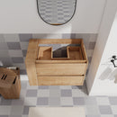 30" Wall Mount Bathroom Vanity with Soft Close Drawer (Without Basin) by HouseOfZazla