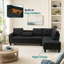 L-Shaped Sectional Sofa - 69.5" x 97.5"