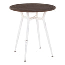 Clara - Industrial Round Dinette Table by HouseOfZazla
