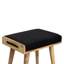 Tray Style Footstool - Black by Unique Piece Furniture