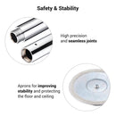 Yescom 12ft Spinning Static Dancing Pole Removable D45mm