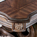 Dining Table With Expandable Leaf And Trestle Base Dining Room - Natural / Rustic by HouseOfZazla