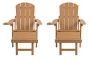 2-Piece All-Season Outdoor Lounge Chairs For Patio Leisure & Garden Relaxation Moments