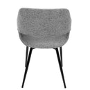 Margarite - Contemporary Dining / Chair (Set of 2) - Black / Gray by HouseOfZazla