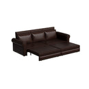 3 In 1 Convertible Sleeper Sofa With Nailhead Trim & Rolled Arm by HouseOfZazla