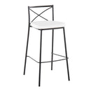 Modern Charlotte - Contemporary Fixed Height Barstool (Set of 2) by HouseOfZazla
