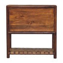 Regency - Woven 2 Drawer Nightstand - Brown by HouseOfZazla