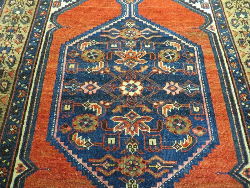 4' X 6' Antique Handmade Turkish Wool Rug Nice