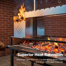 [05X03FT] Heavy-Duty Argentine Santa Maria All-In-One BBQ Grill With Brasero (SAK31862)