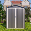 [05X10FT] Alora Large Weatherproof Outdoor Motocycle And Tools Storage Shed (SAK91642) by SAKSBY WHOLESALE