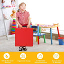 6 Pieces 15 Inches Square Toddler Floor Cushions Flexible Soft Foam Seating with Handles by LJGDeals